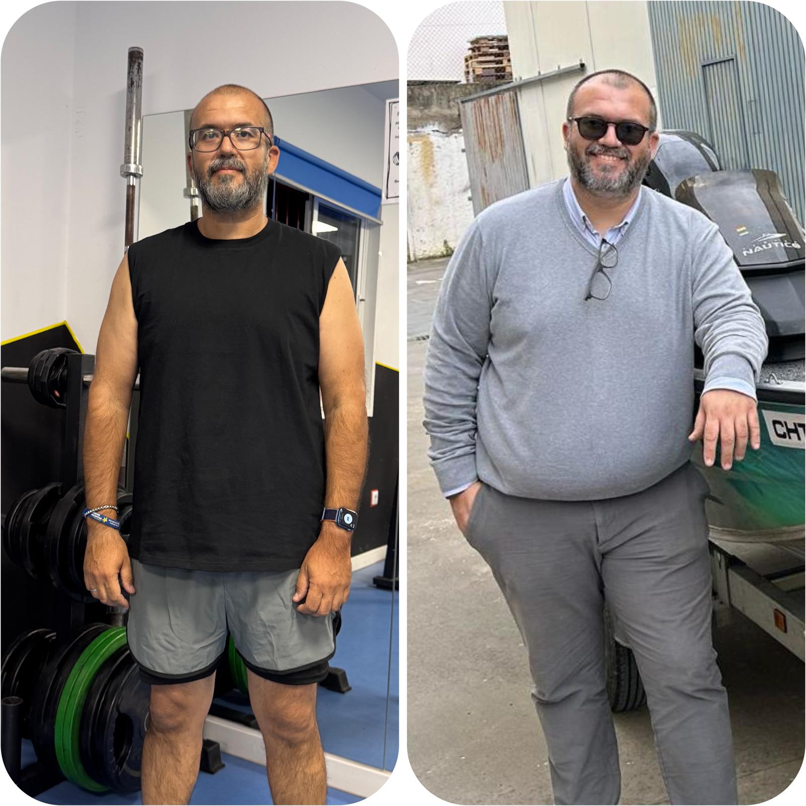 CAMBIO FÍSICO -36 KG EN 9 MESES